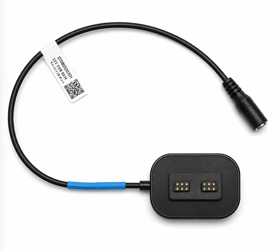 Actiwear 'blauwe' stekker 3.0 tbv oplader